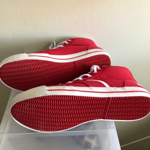 Admiral Red Woman's Sneakers - Picture 5 of 5